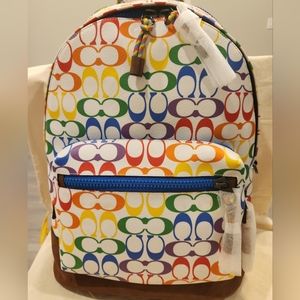 COACH RAINBOW BACKPACK